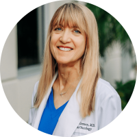 medium closeup headshot of Jennifer Gerson, MD​